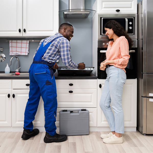 can you provide an estimate for cooktop repair before beginning any work in Brockway MT